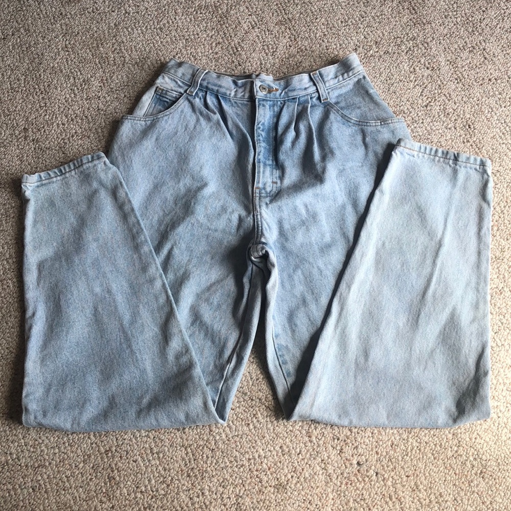 Vintage Jordache pleated mom jeans